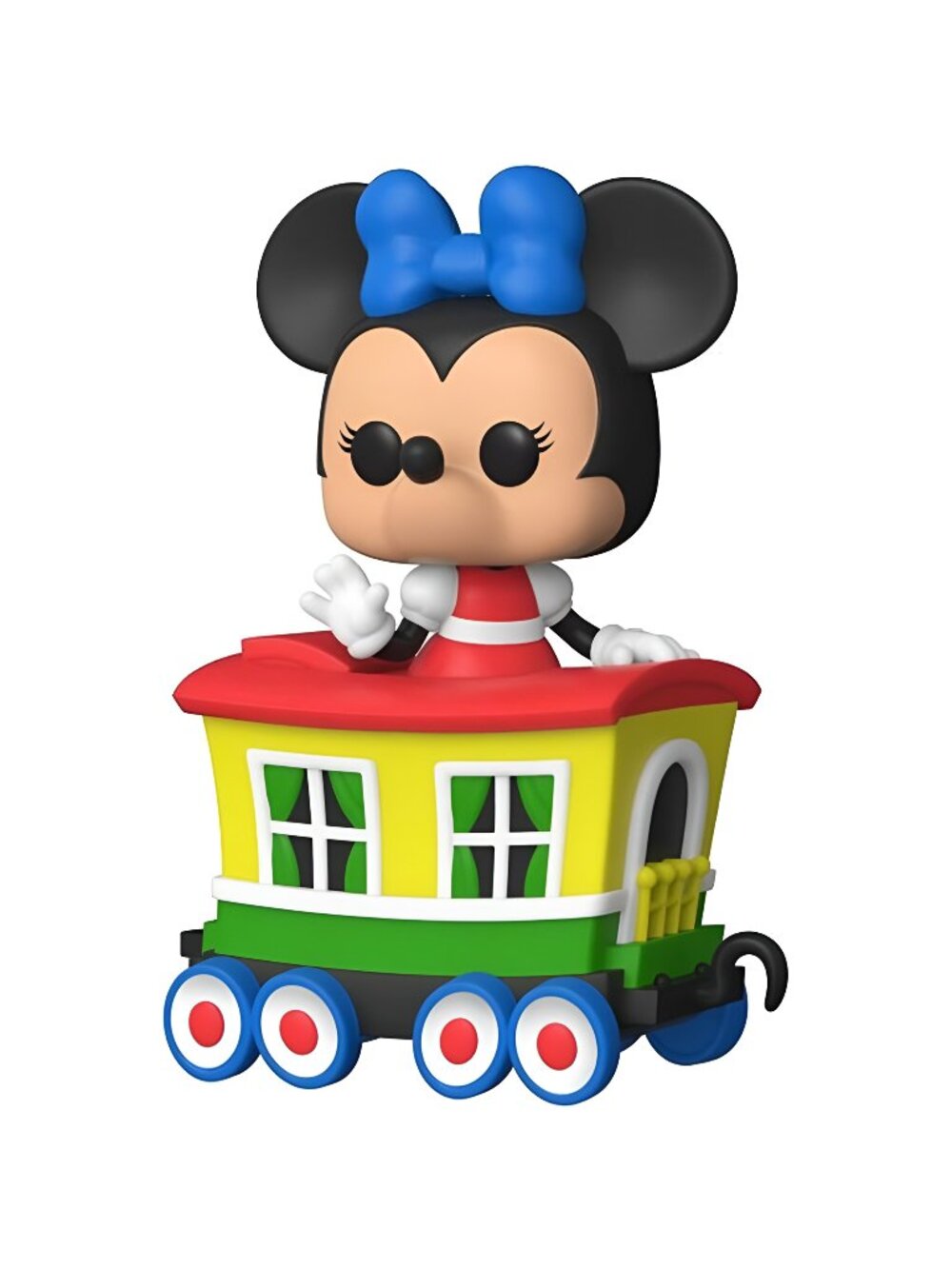 Disney: Casey Jr. Circus Train Ride - Minnie in Caboose Car Vinyl Figure